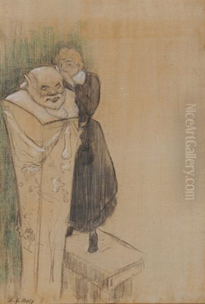 Le Lever Du Critique, Approx. 1900 - view 1
