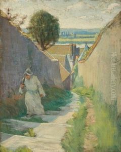 Sur Le Chemin De Saint Jacques De Compostelle by Henri Gabriel Ibels