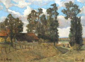 Paysage De Campagne Villerville