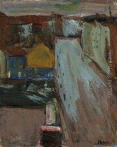 Fra Christianshavns Kanal by Immanuel Ibsen