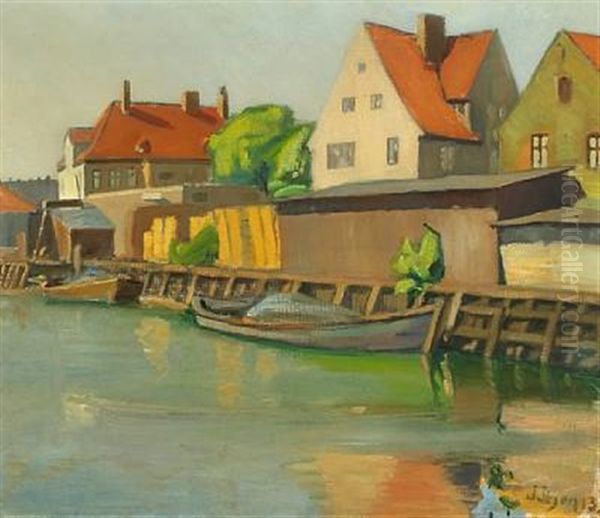 View From The Canals Of Copenhagen - view 1