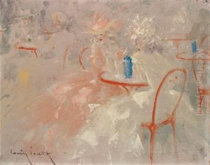 Elegante A Montmartre by Louis Icart