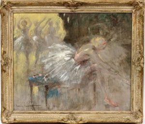 Ballerina, Ballet Girl by Louis Icart