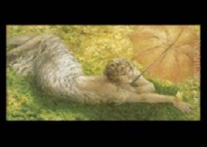 Le Parasol by Louis Icart