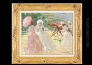 Aux Courses by Louis Icart