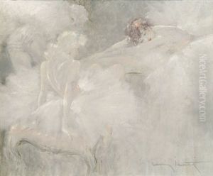Attitudes (danseuses) by Louis Icart