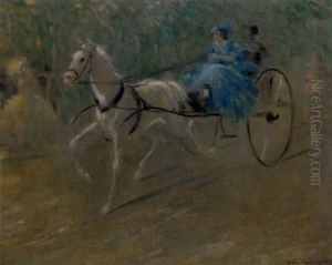 La Caleche by Louis Icart