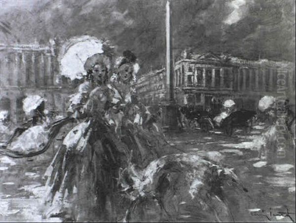 Elegantes, Place De La Concorde - view 1