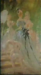 La Belle Apres Midi by Louis Icart