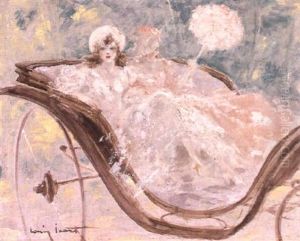 Promenade Au Bois by Louis Icart