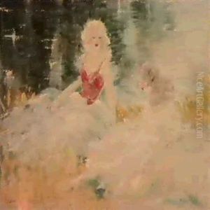 'plaisir D'ete' by Louis Icart