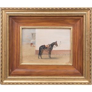 Mules With Mounts by Ernesto Icaza