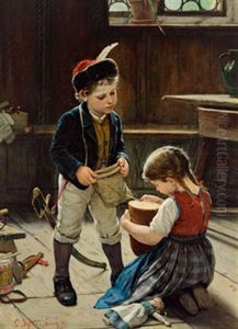 Kinderspiele by Gustav Karoly Igler