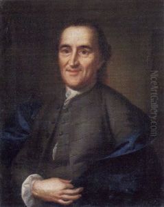 Herrenportrat, Leicht Nach Links Gewendet by Johann Eberhard Ihle