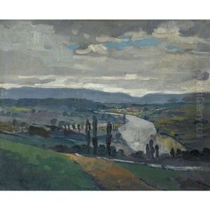Weite Flusslandschaft