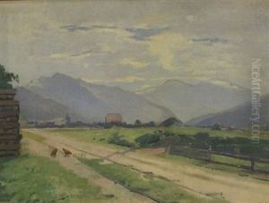 Etude En Savoie (study) by Jean Daniel Ihly