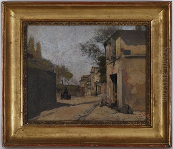 Rue De L'abreuvoir, Montmartre, Paris - view 1