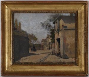Rue De L'abreuvoir, Montmartre, Paris by Jean Daniel Ihly