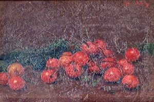 Stillleben Mit Kirschen by Jean Daniel Ihly