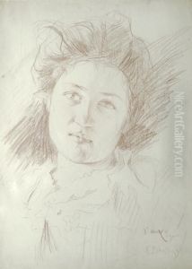 Volto Di Donna by Enrico Pistilli