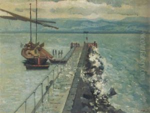 Le Port De Vernier by Jean Daniel Ihly