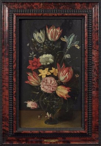 Paire De Bouquets De Fleurs - view 1