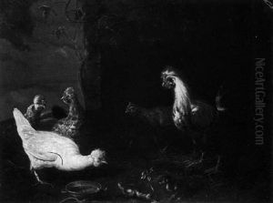 Farmyard Fowl by Catharina Ijkens