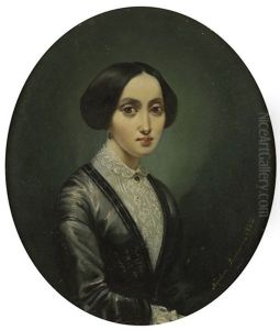 Portrait D'une Noble by Napoleon Illakowicz