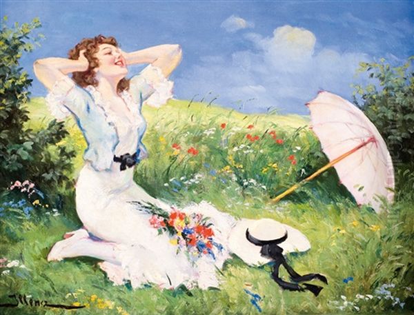 Dziewczyna Z Parasolka - view 1