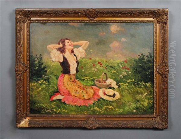 Lady In A Landscape - view 1
