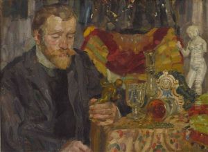 Antiquitatenhandler by Leopold Illenz