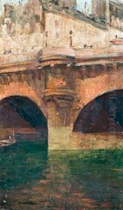 A Pont - Neuf Parizsban by Antal Illes