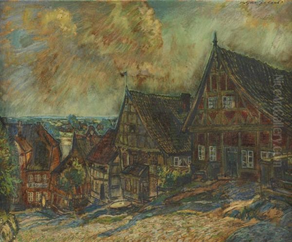 Hauser In Lauenburg: Mittagsruhe - view 1