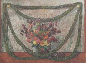Straus Mit Girlanden by Arthur Illies