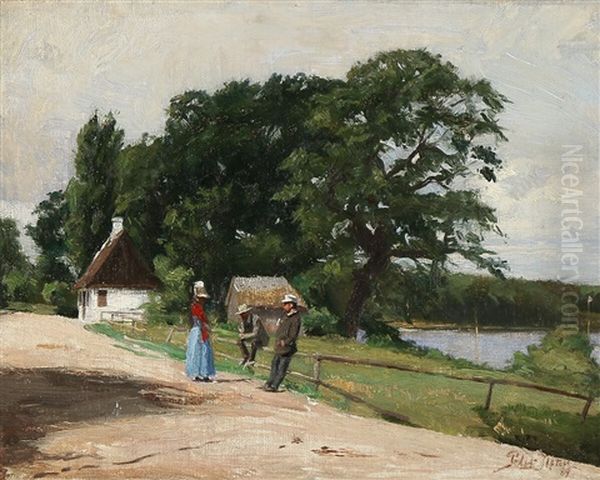 A Summer Outing At The Lake - view 1