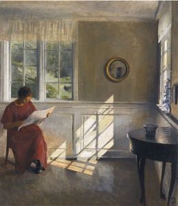 A Sunlit Interior A Sunlit Interior