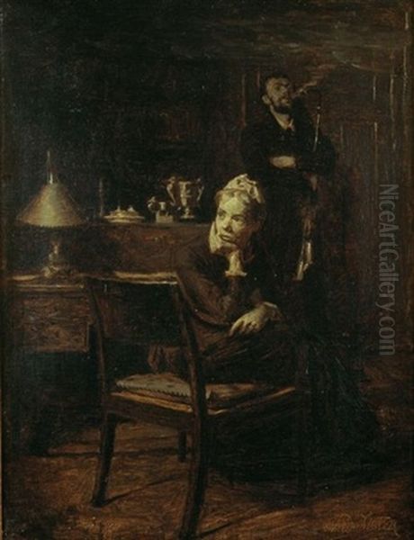 Scene D'interieur Bourgeois - view 1