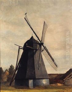 Vindmollen by Peter Vilhelm Ilsted