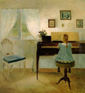 Girl At A Piano Girl At A Piano