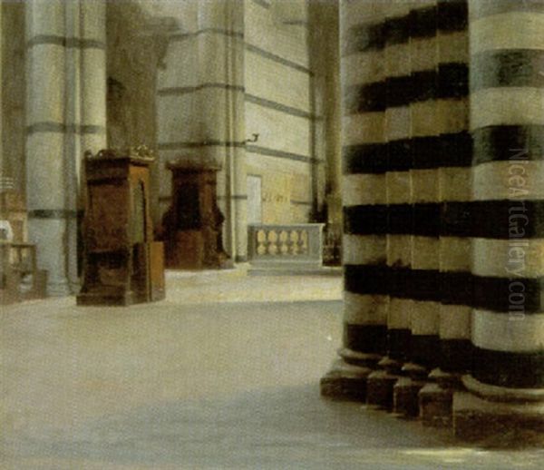 Kircheninterieur (dom Von Siena?) - view 1