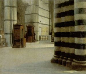 Kircheninterieur (dom Von Siena?)