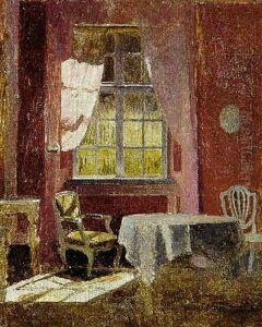 Interior Fra Liselund, Elisabeth De La Clamettes Sovevaerelse