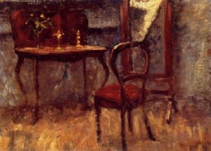 Interior by Peter Vilhelm Ilsted