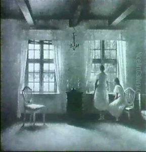 Expecting A Guest by Peter Vilhelm Ilsted