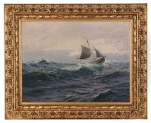 Marine by Carl Wilhelm Barth
