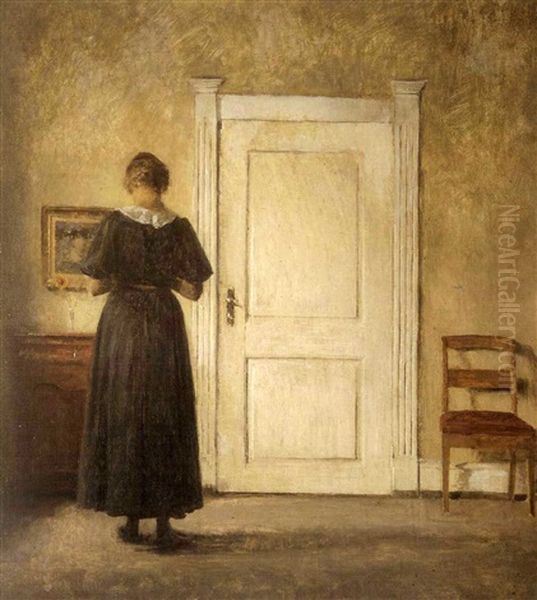 A Lady In An Interior - view 1
