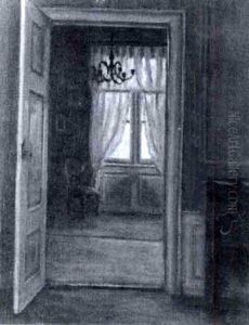 Interior by Peter Vilhelm Ilsted