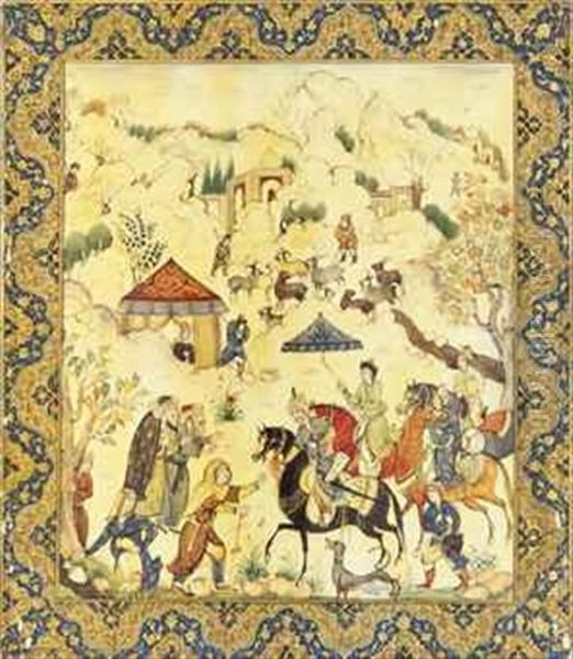 Sultan Sanjar Petitioned By The Old Woman - view 1
