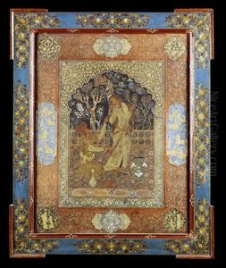 A Prince Entreating A Maiden On A Terrace A Prince Entreating A Maiden On A Terrace