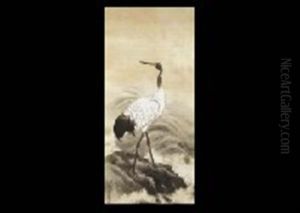 Crane And Sunrise by Keinen Imao